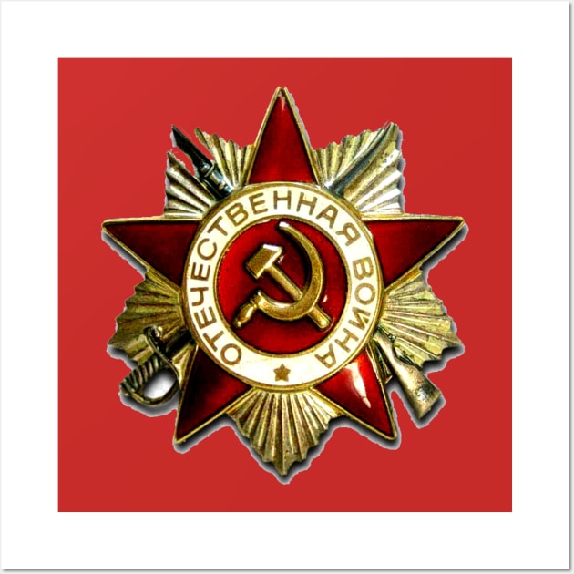 Great Patriotic War Hero Wall Art by Cisne Negro